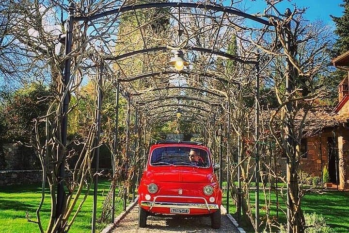 Private Vintage Fiat 500 Tour through Chianti Wine Country photo 1