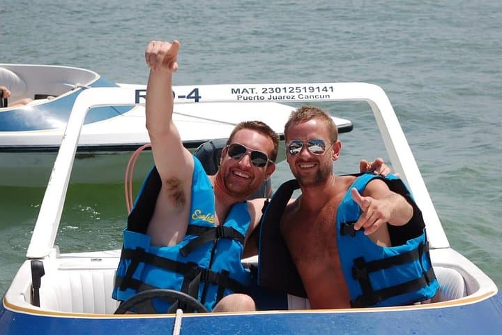 Cancún Mangrove Channel Speedboat Tour through Nichupté Lagoon photo 3