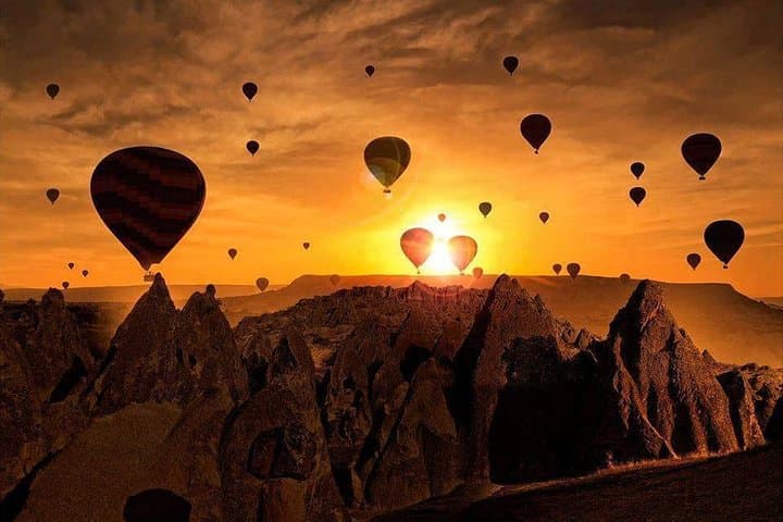 Sunrise Hot Air Balloon Ride Over Cappadocia's Fairy Chimneys photo 1