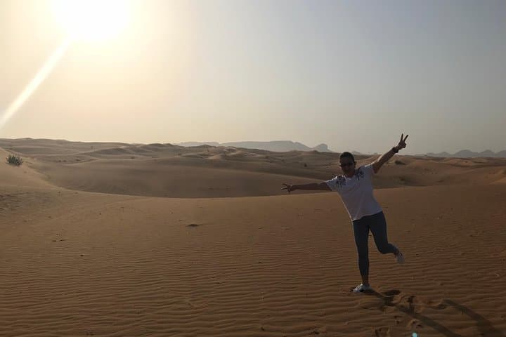 Morning Dubai Desert Safari: Private Dune Bashing and Sandboarding Experience photo 5
