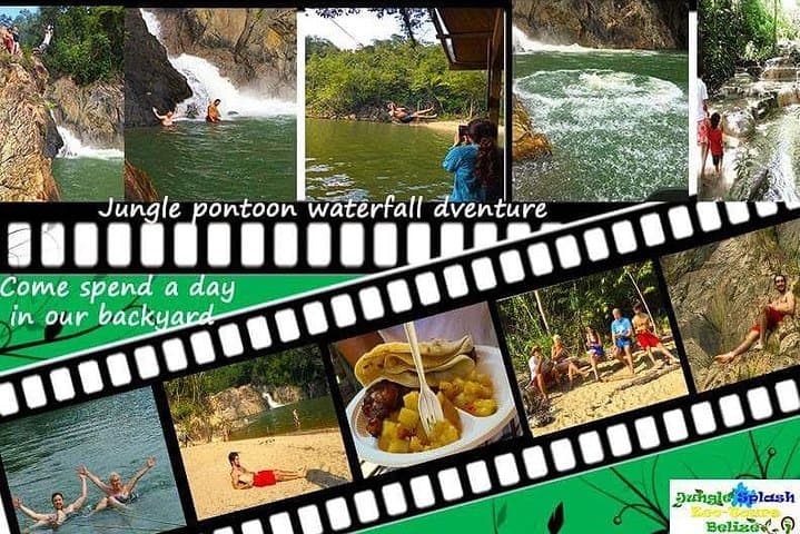 Xunantunich and Macal River Jungle Pontoon: Mayan Temples & Waterfall Cruise photo 6