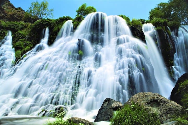 Tatev Ropeway, Shaki Waterfall & Hin Areni Winery Day Tour from Yerevan