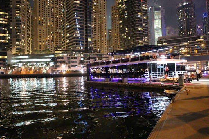 Moonlit Houseboat Dinner Cruise in Dubai Marina photo 2