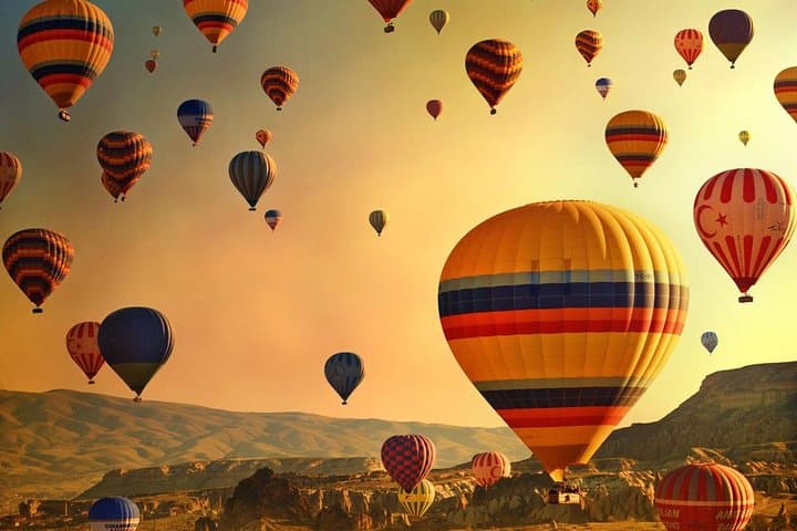 Sunrise Hot Air Balloon Flight Over Cappadocia's Göreme Valleys