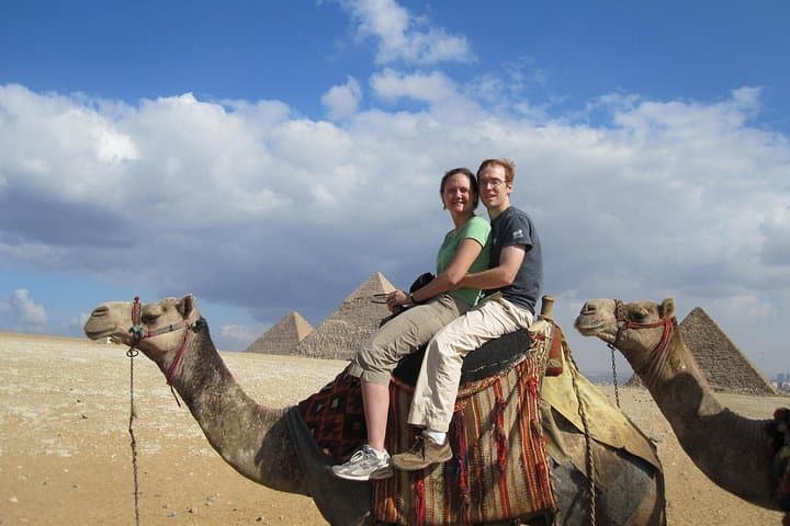 Private 2-Hour Camel or Horse Ride Around the Giza Pyramids — Hotel Pickup Included photo 1
