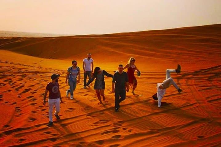 Dubai Red Dune Desert Safari: Private 4x4 Dune Bashing, Sandboarding & BBQ Experience photo 5