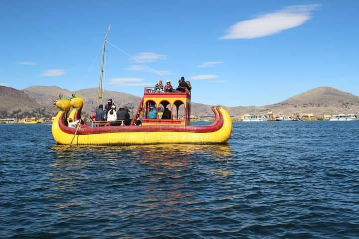 Explore Uros Floating Islands: Half-Day Motorboat Tour from Puno
