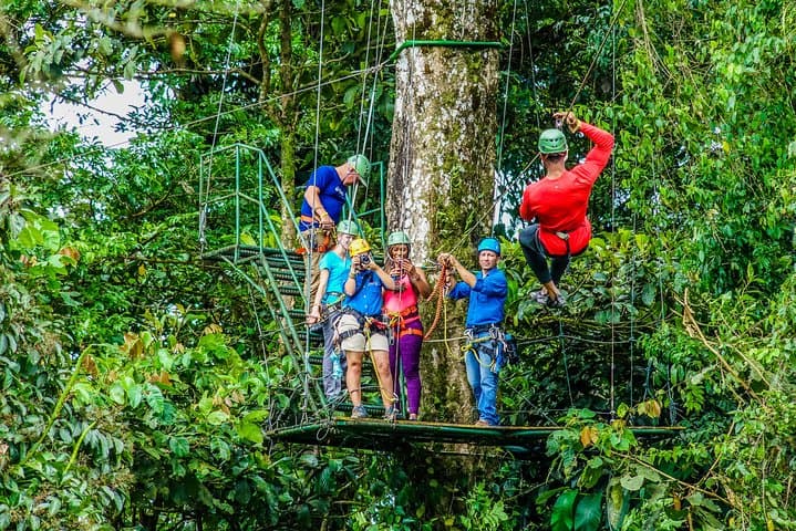Arenal Canopy & Horseback Adventure: Zipline Through Rainforest to Silencio Viewpoint photo 3
