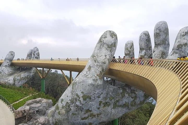 Golden Bridge & Ba Na Hills Cable Car Day Trip from Da Nang or Hoi An photo 4