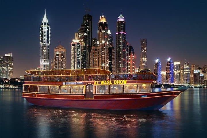 Abu Dhabi Day Tour and Dubai Marina Dhow Dinner Cruise — Culture, Corniche & Moonlit Sailing photo 2