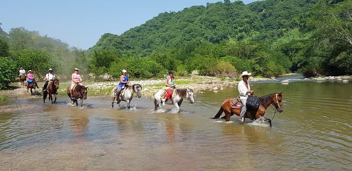 Ride to Manialtepec Hot Springs: Horseback Adventure from Puerto Escondido photo 1