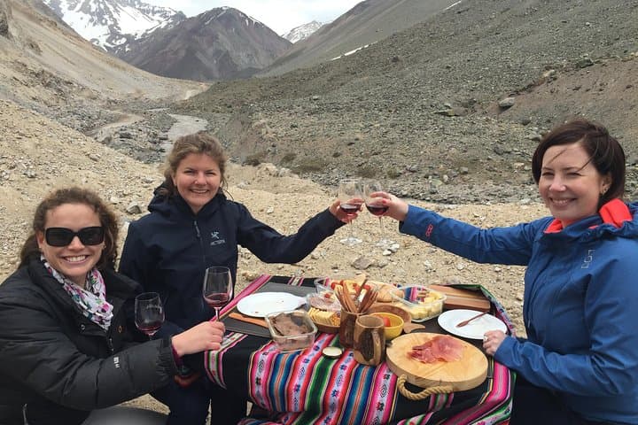 Andes Mountains Private Tour from Santiago — Waterfall Hike & Wine Tasting