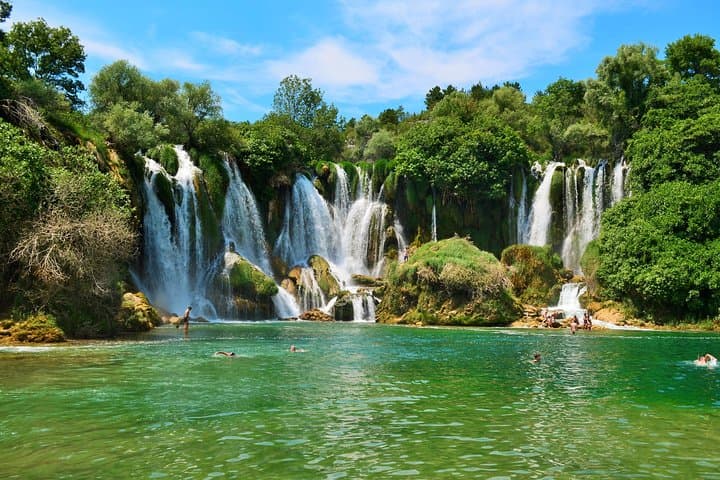 Kravice Waterfalls Day Trip from Mostar: Swim, Sunbathe & Explore the Trebižat photo 1