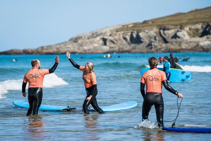 Cornwall Surf, Yoga & Glamping Weekend — Surf Lessons, Woodland Yoga & Wild Camping photo 2