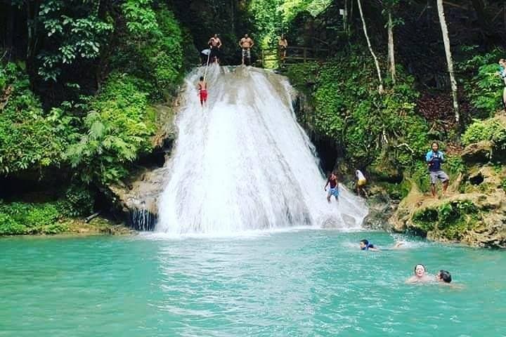 Ocho Rios Blue Hole & Konoko Falls Private Combo Tour — Swim, Cliff-Jump and Cultural Gardens