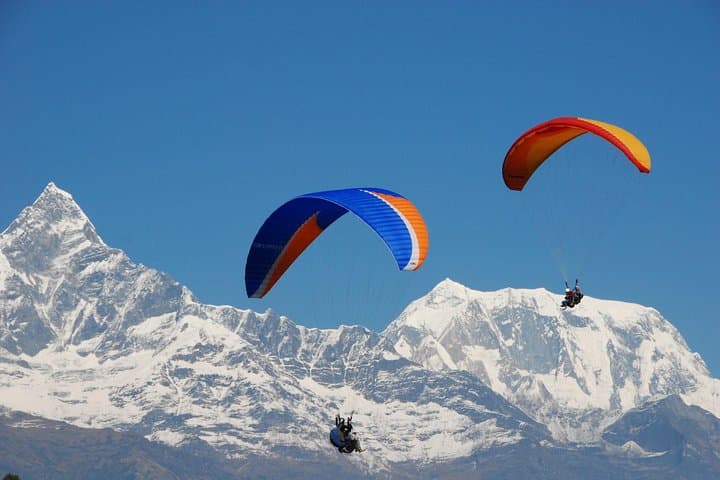 Sarangkot Paragliding: 30-Minute Tandem Flight Over Phewa Lake & Annapurna Views