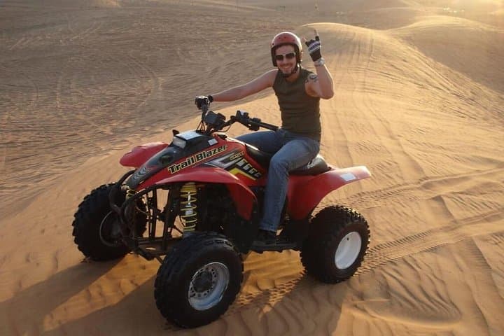 Dubai Desert Safari and Quad Biking — Sunset Dune Adventure with Camel Ride & BBQ photo 1
