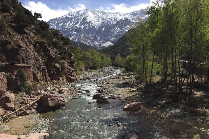 Atlas Mountains Day Trip from Marrakech — Five Valleys, Waterfalls & Berber Lunch