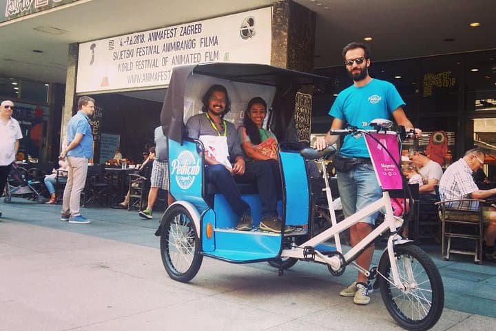 Private Zagreb Pedicab Tour: 2-Hour Historic City Ride