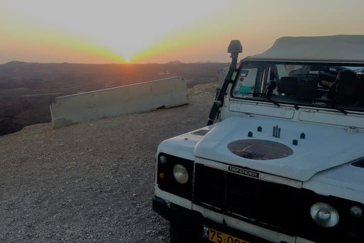 Sunset Jeep Tour in the Eilat Mountains: Four-Country Panorama & Bedouin Bonfire photo 2