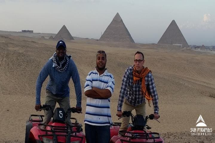Giza Quad Bike Adventure: Sunset Rides Around the Great Pyramids photo 2