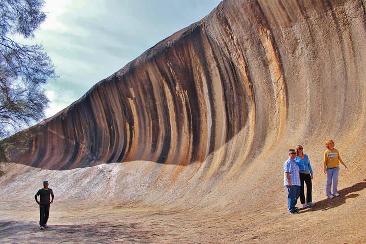 Wave Rock & Rottnest Island: Air and Ground Day Tour from Perth
