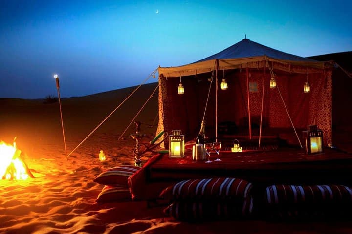 Overnight Desert Safari Abu Dhabi: Bedouin Camp, Dune Bashing & Camel Ride