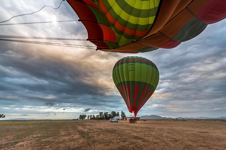 Sunrise Balloon Escape Over Jbilet: 1-Hour Flight with 4x4 Transfer & Berber Breakfast photo 4