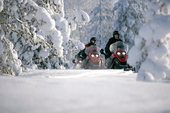 Sleigh Ride Around the Arctic Circle — Snowmobile Tour from Rovaniemi photo 3