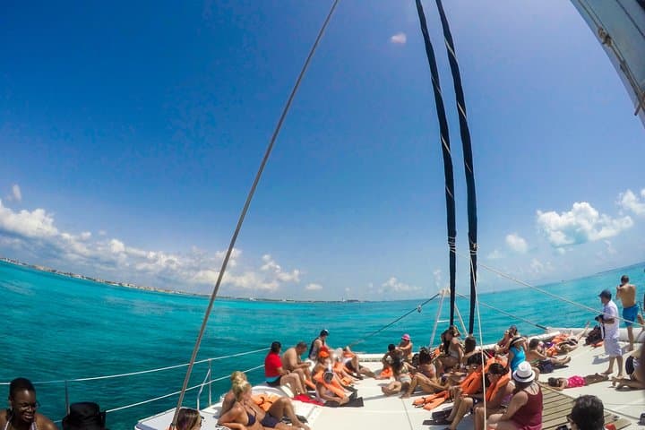 Isla Mujeres Catamaran Day Cruise from Cancun – Snorkel, Beach & Open Bar photo 5