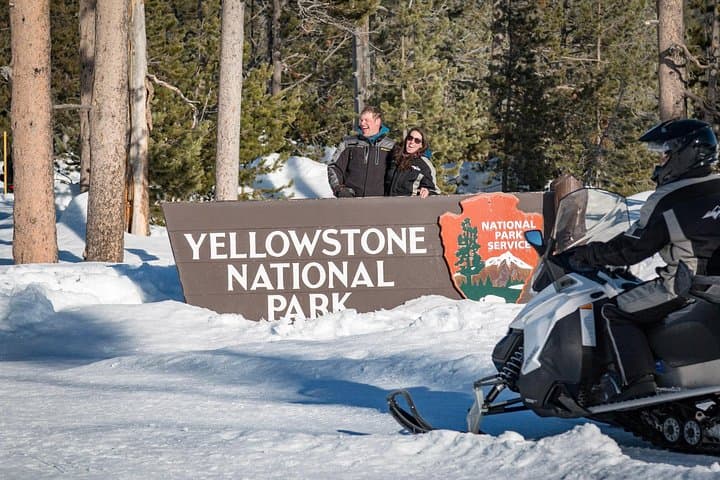 Full-Day Snowmobile Tour to Old Faithful & Lower Loop from Jackson Hole photo 2