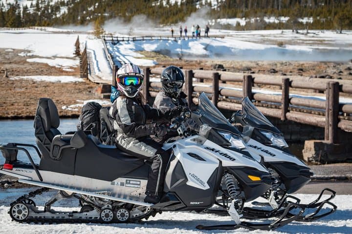 Full-Day Snowmobile Tour to Old Faithful & Lower Loop from Jackson Hole photo 5