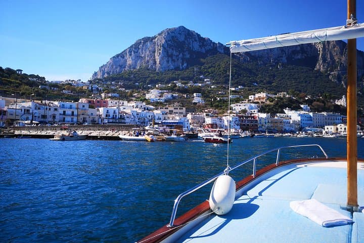 Capri Private Gozzo Tour — Green Grotto, Faraglioni & Sea Swimming photo 1
