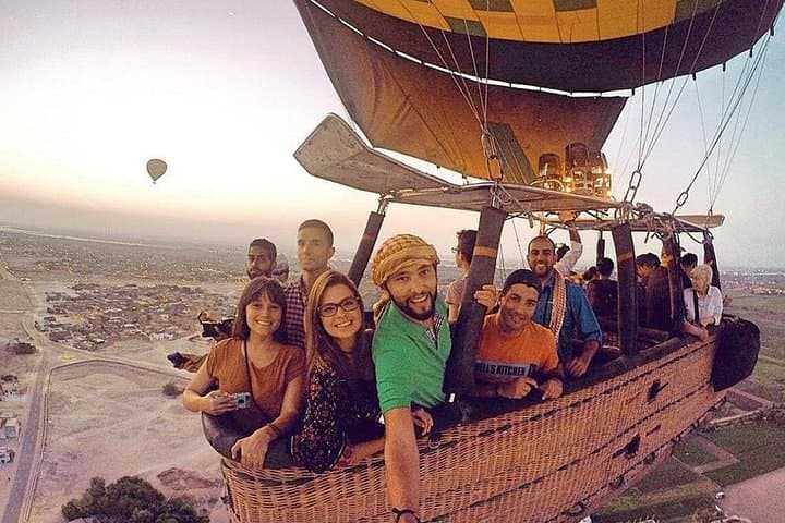 Sunrise Hot-Air Balloon Over Luxor: 45-Min Flight Above Egypt's Open-Air Museum photo 3