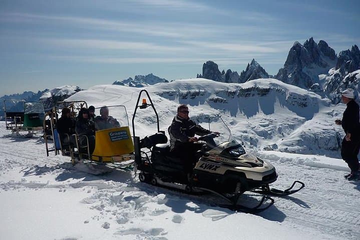 Snowmobile & Sledding from Bolzano: Private Day Trip on the Great Dolomites Road photo 4