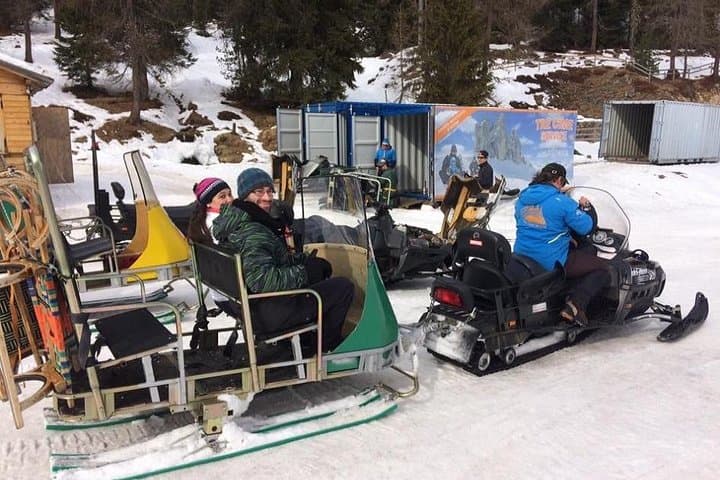 Snowmobile & Sledding from Bolzano: Private Day Trip on the Great Dolomites Road photo 5