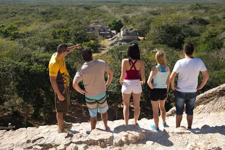 Ek Balam & Cenote Maya Park Day Trip from Cancun — Ruins, Rappel and Maya Ceremony photo 1