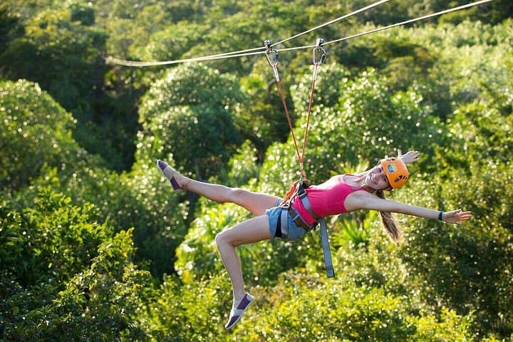 Playa del Carmen Cenote Tour: Snorkel, Zipline & Rappel in the Riviera Maya photo 1