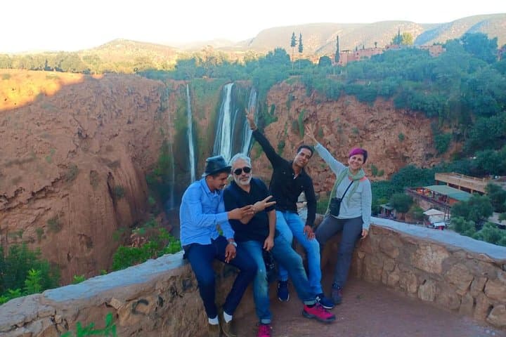 Full-Day Trip from Marrakech to Ouzoud Waterfalls — Swimming, Monkeys & Olive-Grove Hikes