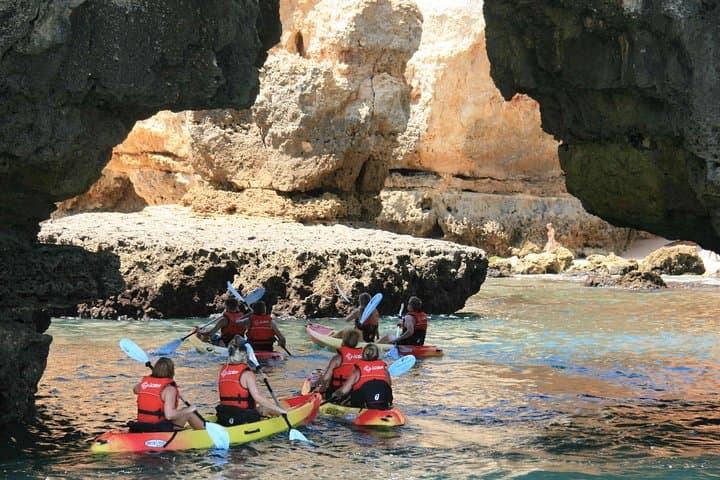 Kayak Ponta da Piedade: 2-Hour Grottos Tour from Lagos