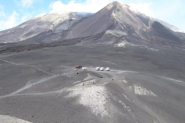 Etna Small-Group Summit Hike from Catania: Cable Car, 4x4 & Volcanic Cave