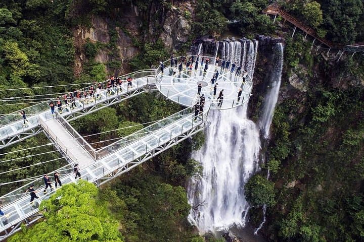 Walk the Gulong Canyon Glass Bridge: Day Trip from Guangzhou photo 2