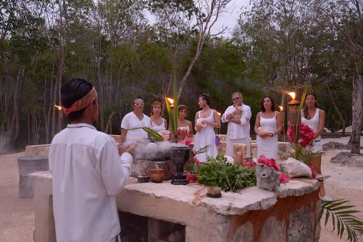 Maya Temazcal Night: Cenote Swim, Fire Ritual & Home-Cooked Dinner from Cancun photo 3