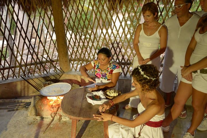 Maya Temazcal Night: Cenote Swim, Fire Ritual & Home-Cooked Dinner from Cancun photo 4
