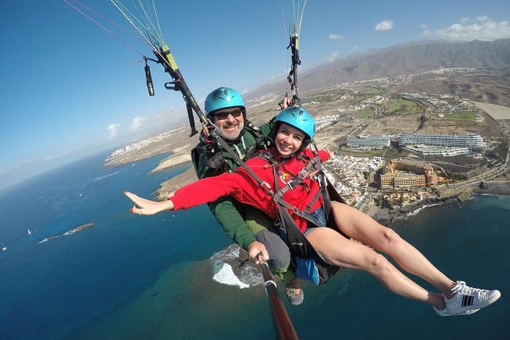 Paragliding Tandem Flight Over Costa Adeje: Soar From 800m Above Tenerife photo 4