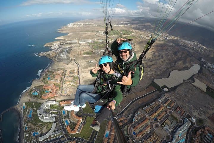 Paragliding Tandem Flight Over Costa Adeje: Soar From 800m Above Tenerife photo 6
