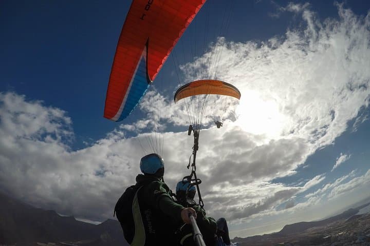 Acro Paragliding Over Costa Adeje: Tandem Adrenaline Flight in Tenerife photo 6