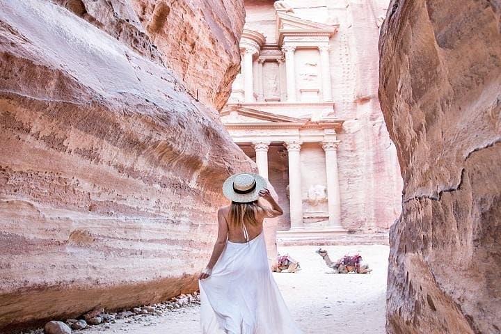 Petra Day Tour from Amman: Walk the Siq to the Treasury and Monastery photo 1