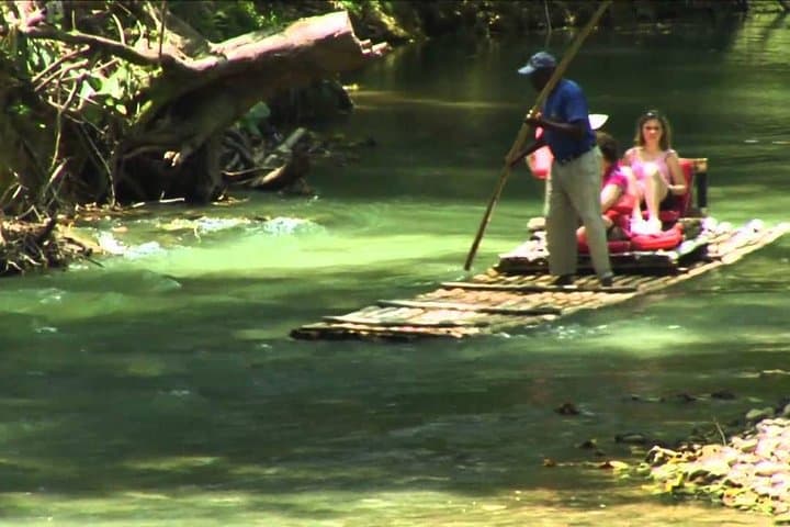 Martha Brae Bamboo Rafting from Montego Bay — Authentic River Raft Tour