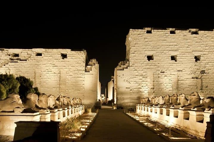 Karnak Temple Sound and Light Show: Luxor Night Tour at the Hypostyle Hall photo 2